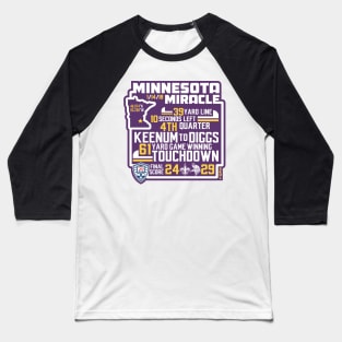 Minnesota Miracle (Alternate) Baseball T-Shirt